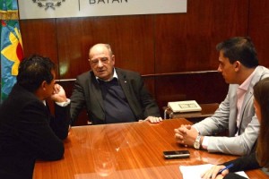 MGP - intendente recibió legisladores marplatenses