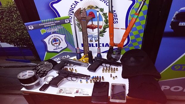 MS Detienen a delincuentes tras persecución y tiroteo en Quilmes (1)