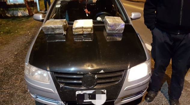 MS Secuestran 18 kg de marihuana en Azul 1