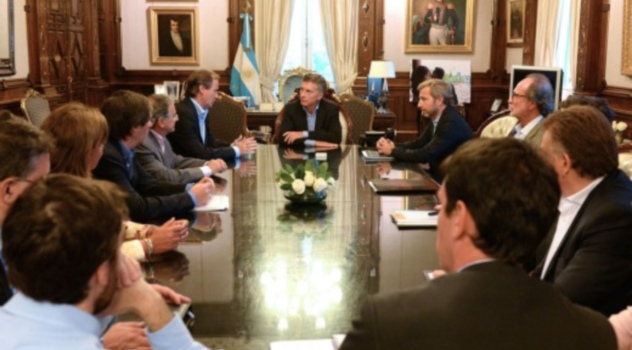 Nac macri a e rios inund