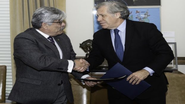 OEA Y EL SALVADOR FIRMARON ACUERDO PARA ENVÍO DE MISIÓN DE OBSERVACIÓN ELECTORAL (MOE)