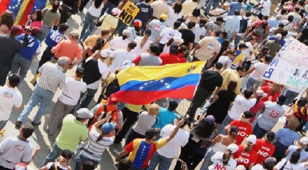 OEA venEZ-manifestantes