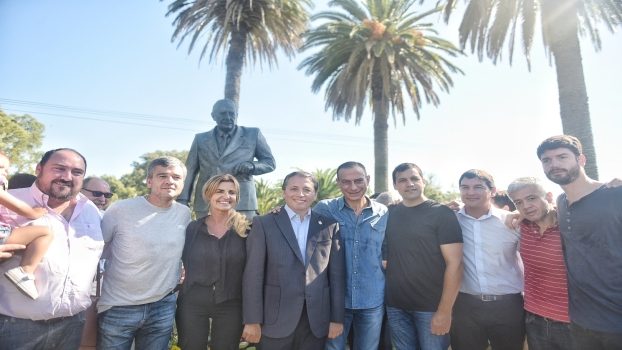 PJ BONAERENSE HOMENAJEÓ A RAÚL ALFONSÍN EN CHASCOMÚS