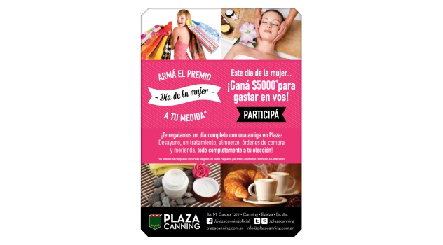 PLAZA CANNING homenajea a la mujer en su día . 2