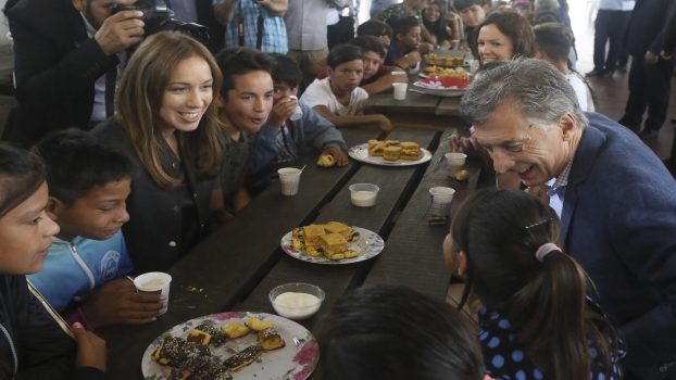 PVCIA BS AS MACRI Y VIDAL VISITARON EL CENTRO RECREATIVO EN EZEIZA