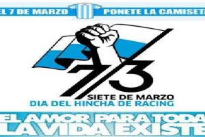 Racing dia del hincha