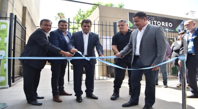 Ritondo inauguró centro de monitoreo en San Vicente (2)
