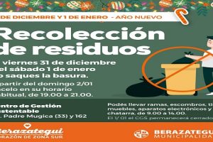 SERVICIOS MUNICIPALES DE GUARDIA PARA FIN DE AÑO