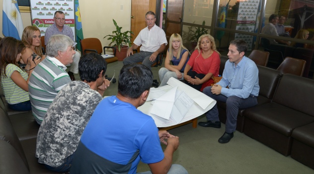 ee Reunión x obras hídrics con referentes de Barrio San Carlos