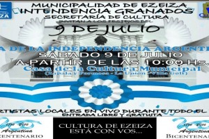 ez 9 de Julio Bicentenario patrio