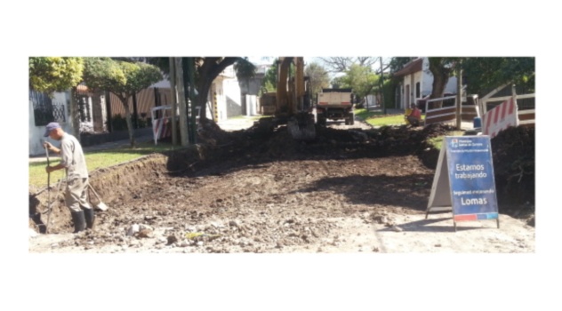 lz obras bacheo hormigón