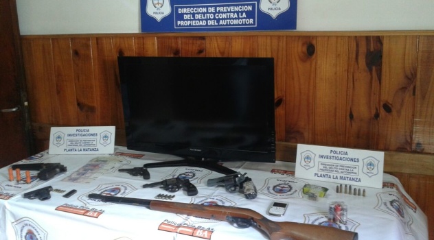 ms armas secuestradas