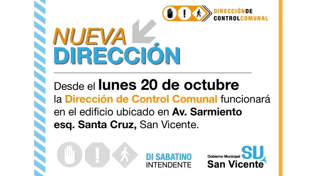 sv NUEVA DIRECCIÓN of cont